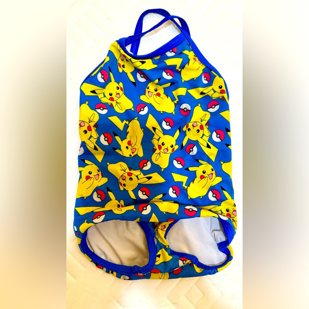 Pokemon Blue and Yellow Pikachu Swimwear | Sz 2T